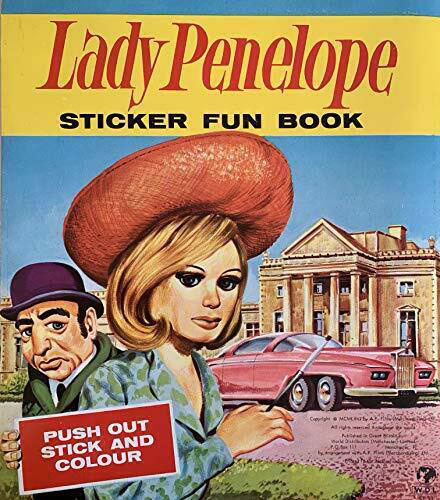 Thunderbirds Lady Penelope Sticker Fun