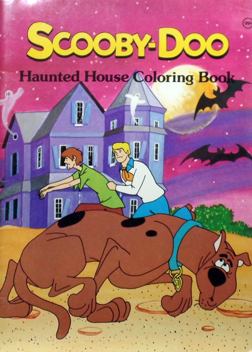 Scooby-Doo Haunted House Coloring Book