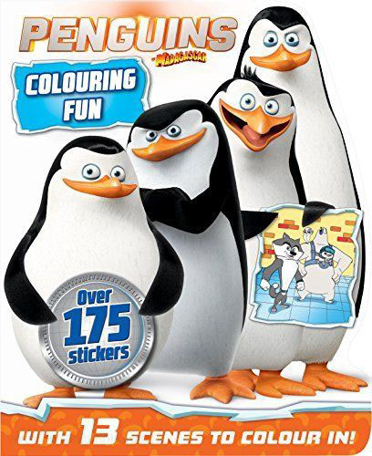 Penguins of Madagascar, The Colouring Book