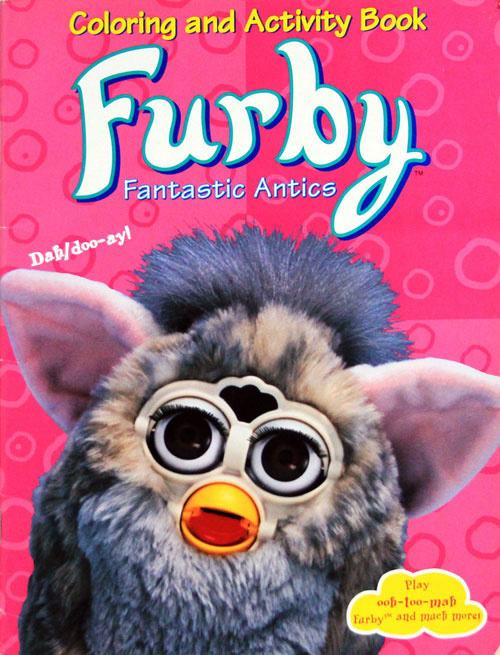 Furby Super Cool!  Coloring Books at Retro Reprints - The world's