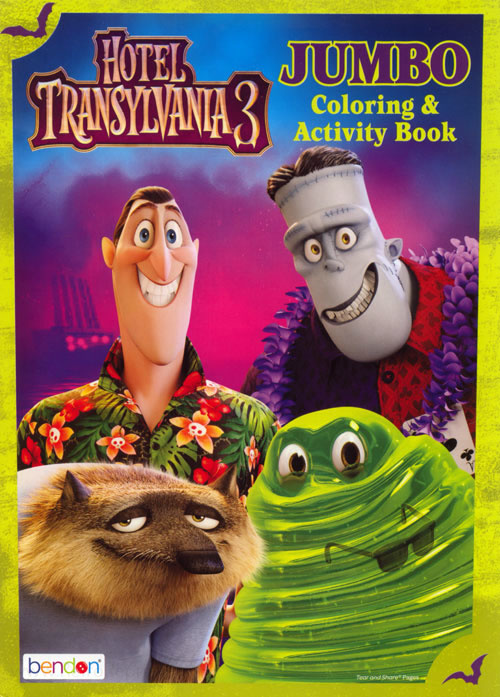 Hotel Transylvania 3 Coloring & Activity Book