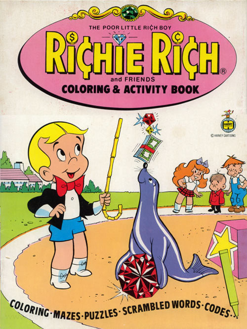 Richie Rich Coloring and Activity Book