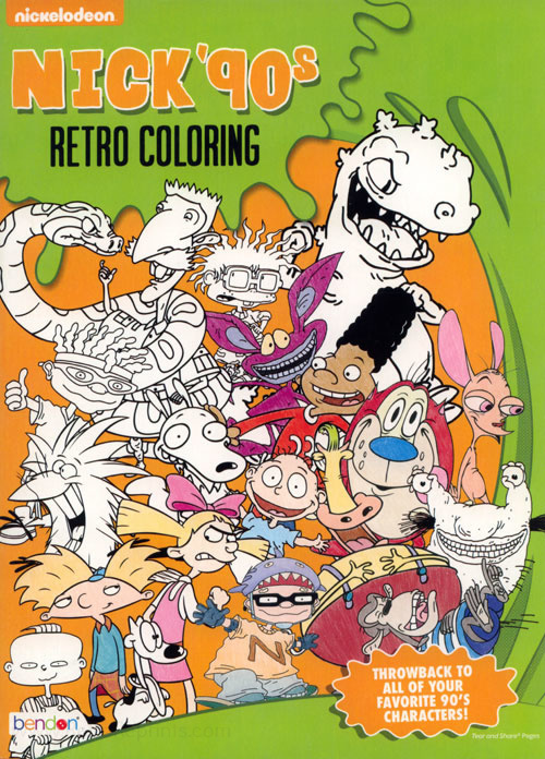 Nickelodeon '90s Retro Coloring