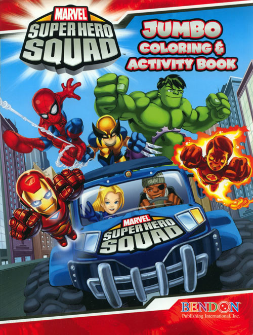 Marvel Superhero Squad Coloring & Activity Book