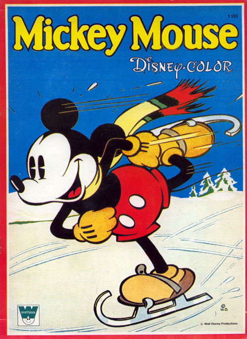 Mickey Mouse and Friends Coloring Book