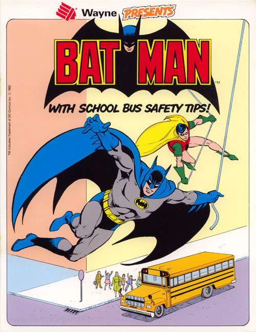 Batman School Bus Safety Tips!