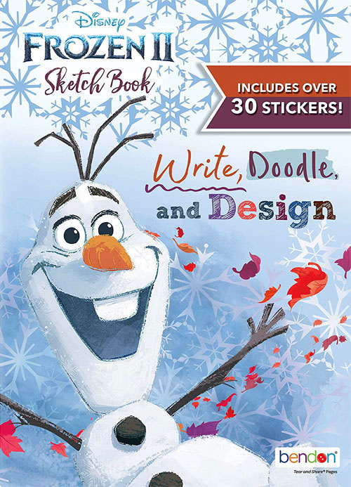 Frozen 2, Disney Sketch Book