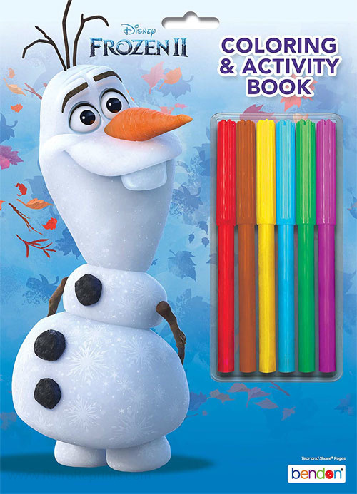 Frozen 2, Disney Coloring & Activity Book