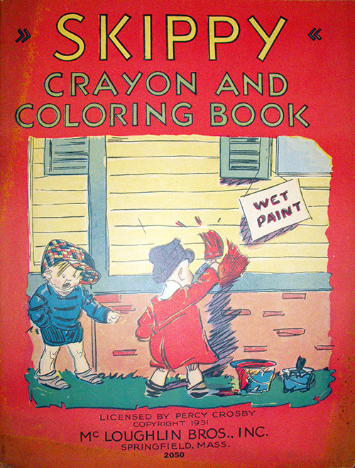 Comic Strips Skippy Coloring Book