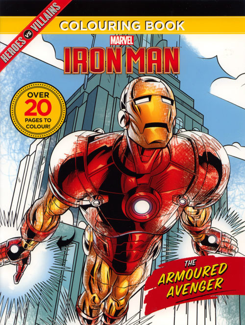 Iron Man Coloring Book