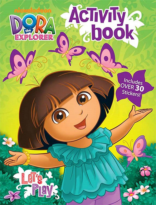 Dora the Explorer Coloring Books | Coloring Books at Retro Reprints ...