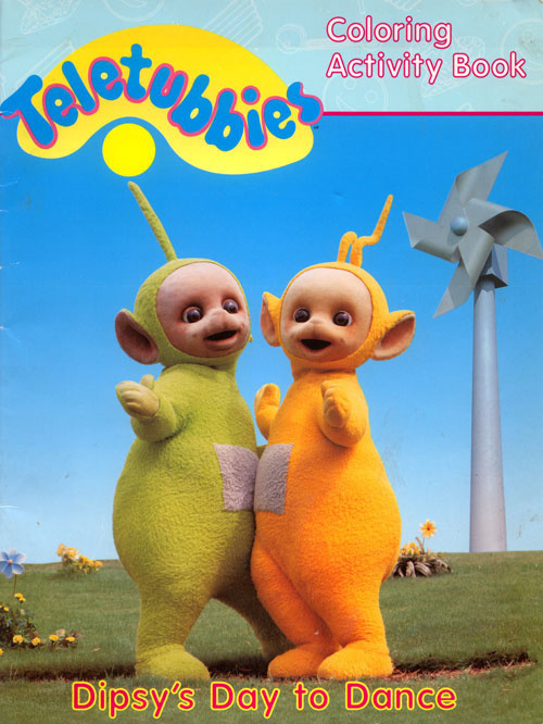 Teletubbies Coloring Books Coloring Books at Retro Reprints The