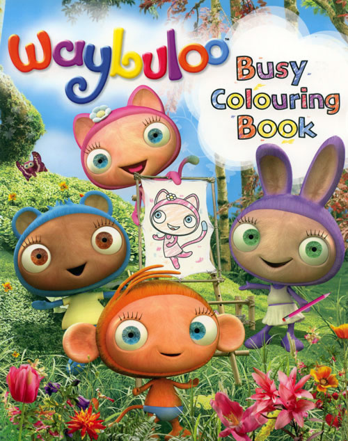 Waybuloo Busy Colouring Book