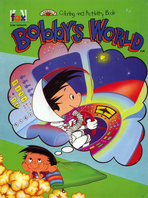 Bobby's World Coloring and Activity Book Coloring Books at Retro