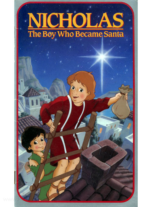 Nicholas: The Boy Who Became Santa Coloring Book