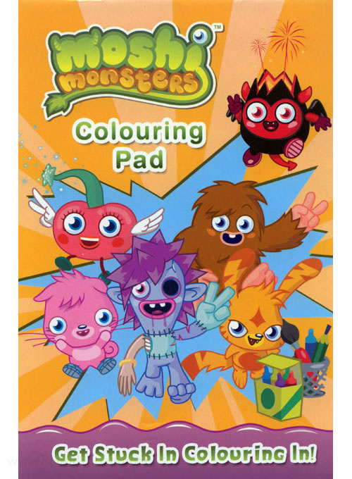 Moshi Monsters Colouring Pad