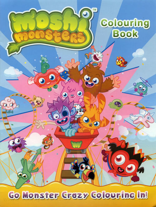 Moshi Monsters Colouring Book