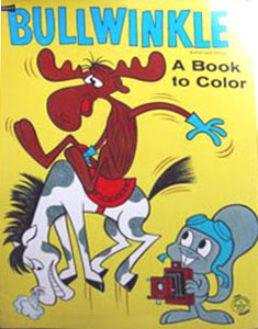 Rocky and Bullwinkle A Book to Color