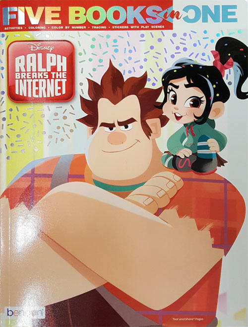 Wreck-It Ralph 2: Ralph Breaks the Internet Five Books in One