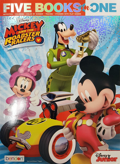 Mickey and the Roadster Racers Five Books in One