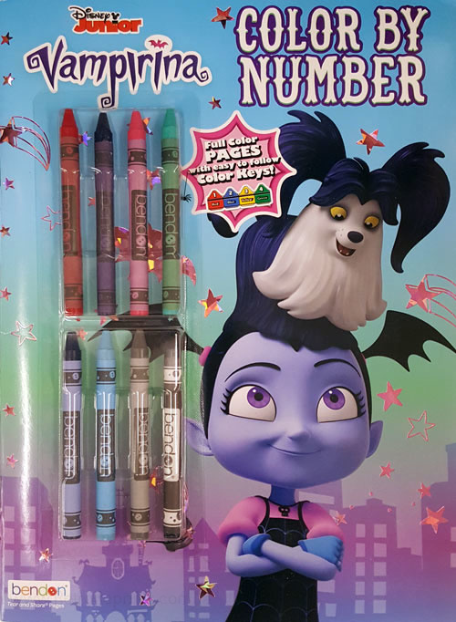 Vampirina, Disney's Color By Number