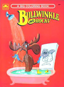 Rocky and Bullwinkle Coloring Book