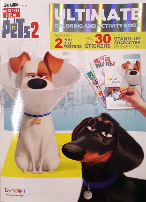 Secret Life of Pets 2, The  Coloring & Activity Book