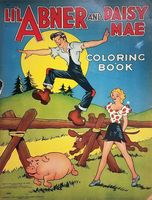 Li'l Abner Coloring Book