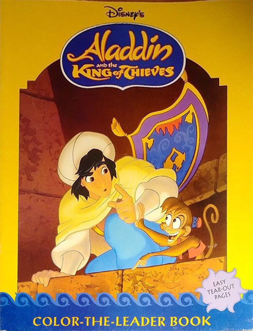 Aladdin and the King of Thieves Color the Leader