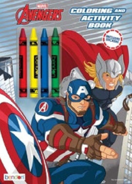 Avengers: Earth's Mightiest Heroes Coloring & Activity Book