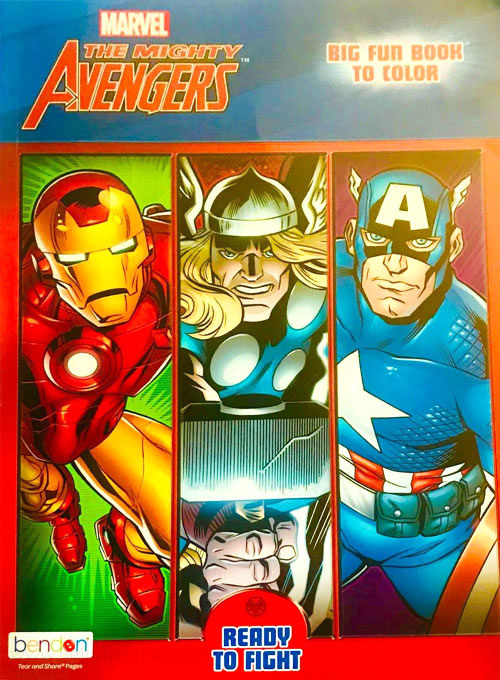 Avengers Coloring Book