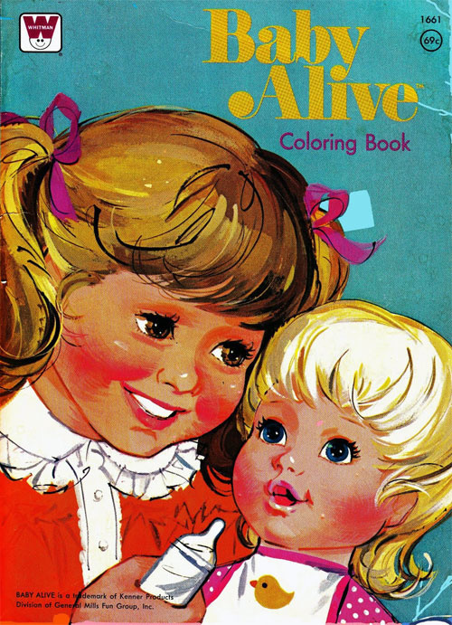 Baby Dolls Baby Alive Coloring Book