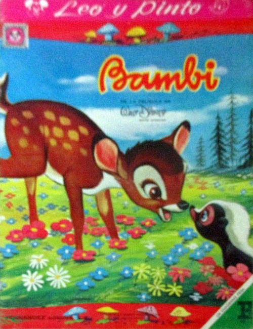 Bambi, Disney's Coloring Book