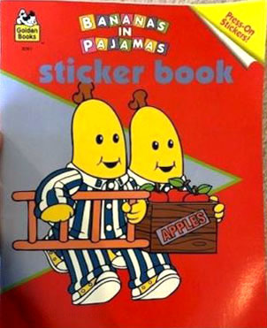 Bananas in Pajamas Sticker Book