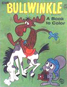 Rocky and Bullwinkle A Book to Color