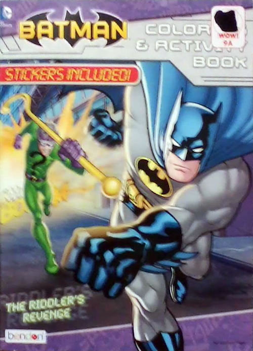 Batman Coloring & Activity Book