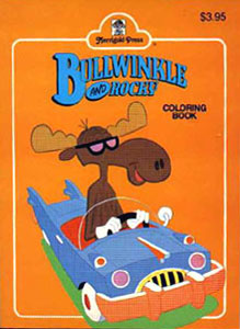 Rocky and Bullwinkle Coloring Book