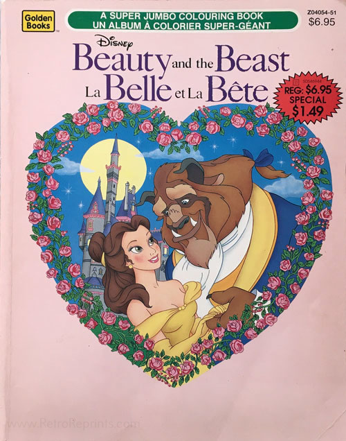 Beauty & the Beast Coloring Book