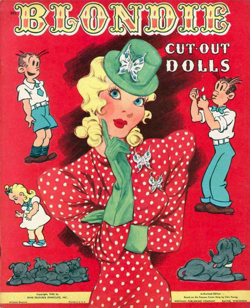 Blondie Paper Dolls