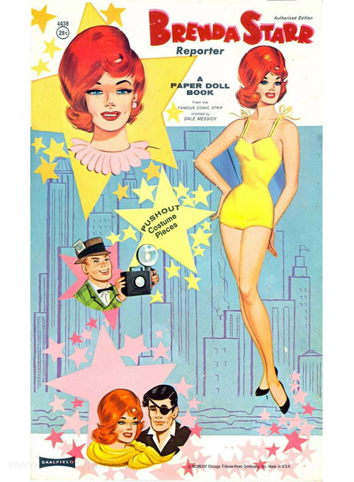 Comic Strips Brenda Starr: Paper Dolls