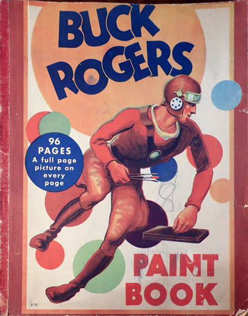 Buck Rogers Paint Book