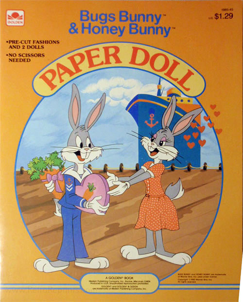 Bugs Bunny Paper Dolls