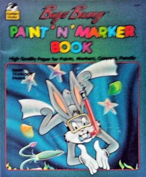 Bugs Bunny Paint 'n' Marker Book