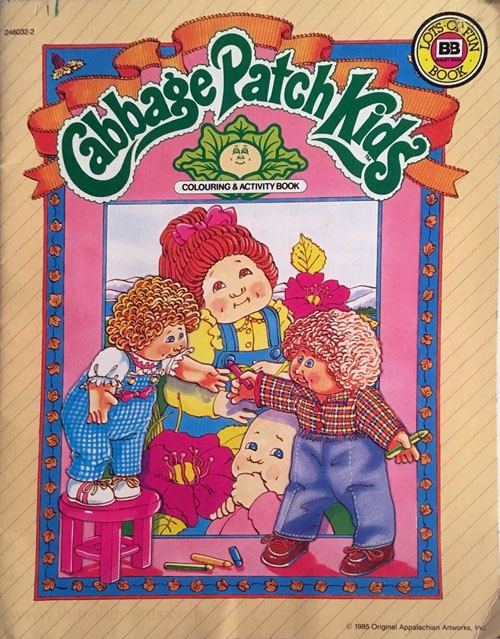 Adult Cabbage Patch Kids Coloring Book