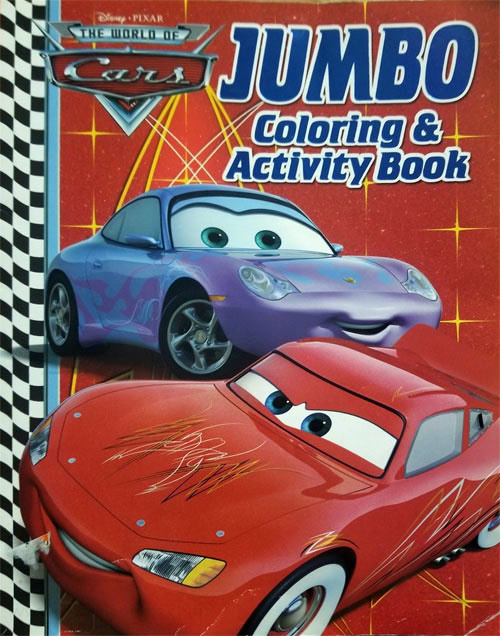 Cars, Pixar's Coloring & Activity Book