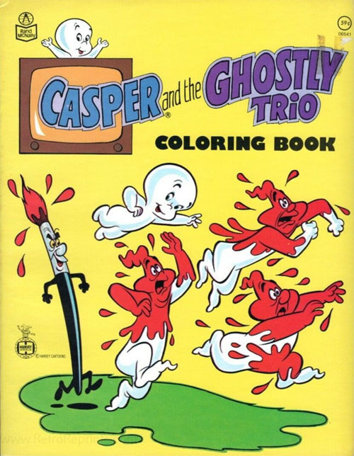 Casper & Friends Coloring Book