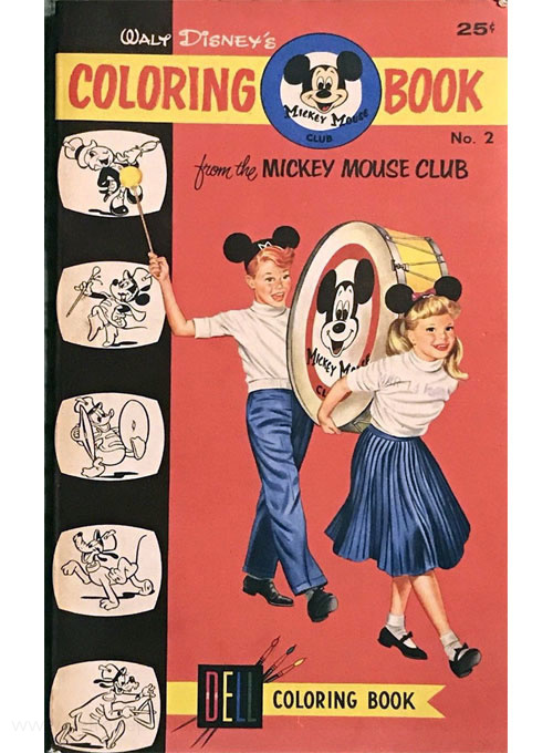 Mickey Mouse Club Coloring Book