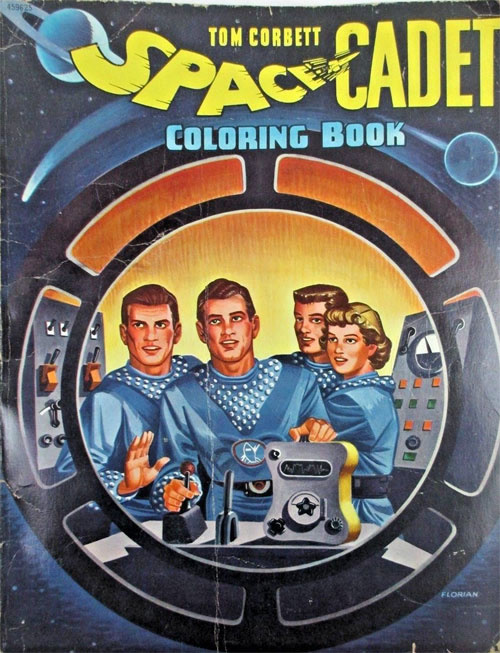 Tom Corbett, Space Cadet Coloring Book