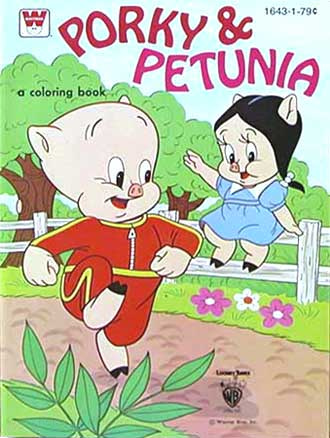 Porky Pig Coloring Book