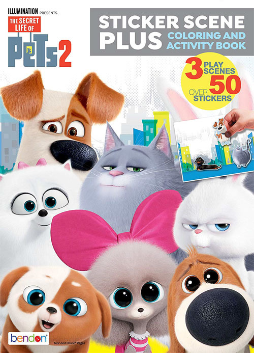 Secret Life of Pets 2, The  Coloring & Activity Book